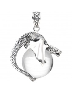 Pendentif sphère dragon du...