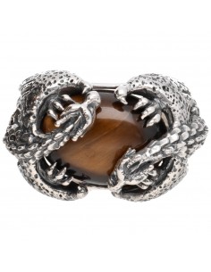 925 Sterling Silver Tiger...