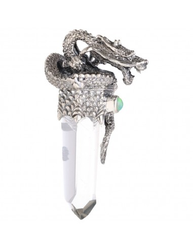 Gotland Dragon with Opal Pendant in...