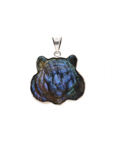 Ciondolo Tigre in Labradorite in...
