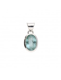 Pendentif aigue-marine en...