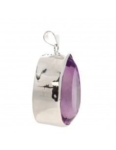 Amethyst Pendant in 925... 2