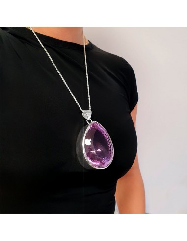 Ciondolo in Ametista in Argento...