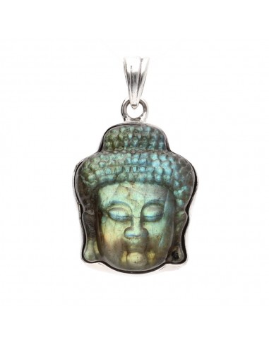 Ciondolo di Buddha in labradorite in...