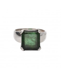 Bague Tourmaline verte en...