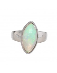 Anillo de Ópalo en Plata de...