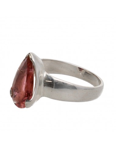 Anillo de Turmalina Roja/Rubelita en...