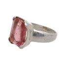 Pink Tourmaline/Rubellite Ring in 925 Sterling Silver (55M)