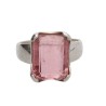 Pink Tourmaline/Rubellite Ring in 925 Sterling Silver (55M)