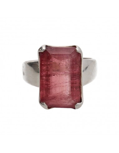 Anello di Tormalina Rosa/Rubellite in...