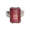 Pink Tourmaline/Rubellite Ring in 925 Sterling Silver (57M)