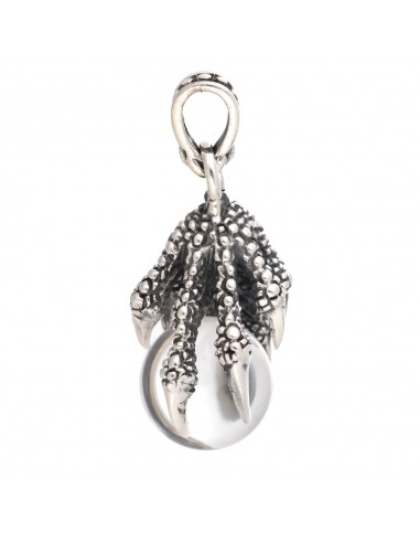 Dragon Claw Pendant with Quartz...