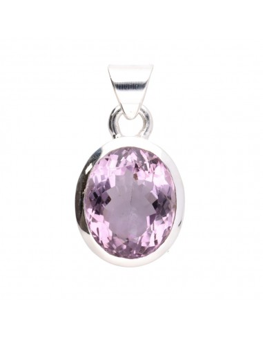 Ciondolo di ametista sfaccettato in...