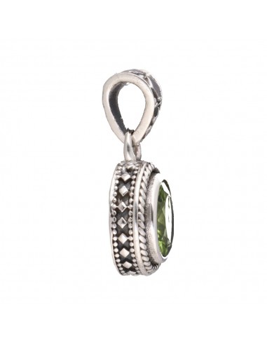 Colgante de Peridoto Bohemio en Plata...