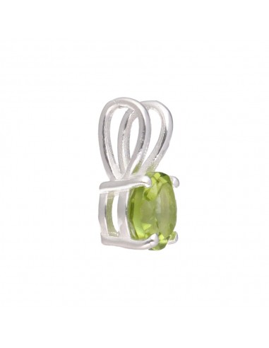Colgante de Peridoto Círculo Mini en...