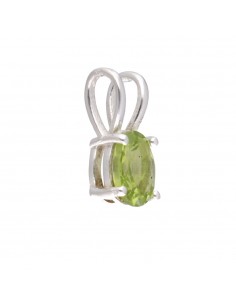 Mini Oval Peridot Pendant... 2