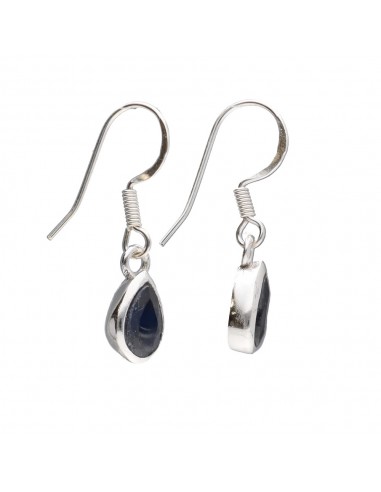925 Sterling Silver Sapphire Drop...