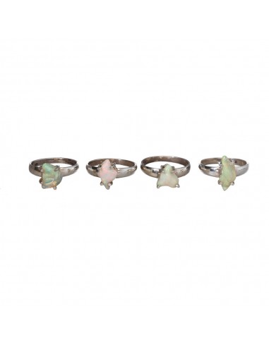 Irregular Opal Ring in 925 Sterling...