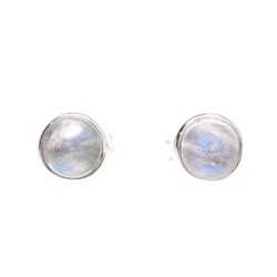 Orecchini in Pietra Luna Mini in Argento Sterling 925