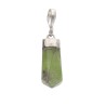 Pendente Punta Lucidata di Peridoto in Argento Sterling 925
