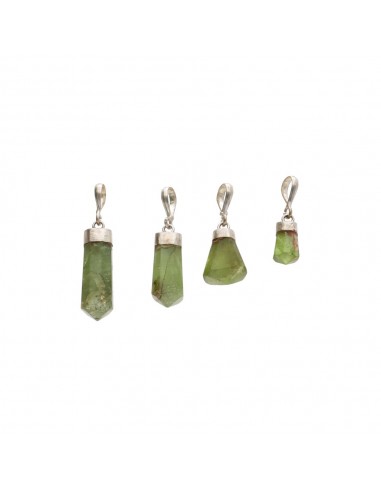 925 Sterling Silver Peridot Polished...