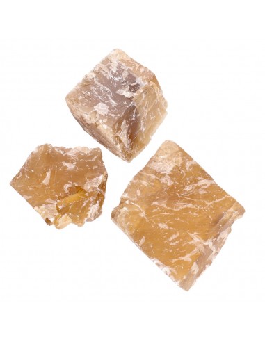 Calcite Dorata in Bruto Colore Miele