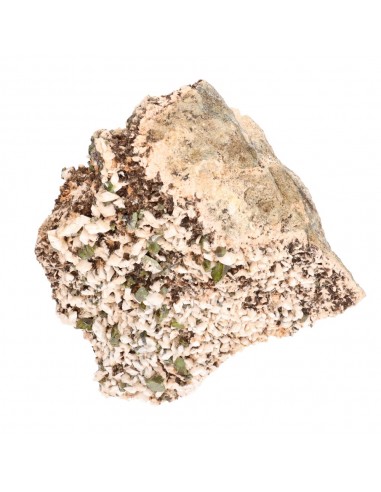 Titanite e Microclino in natura (A)