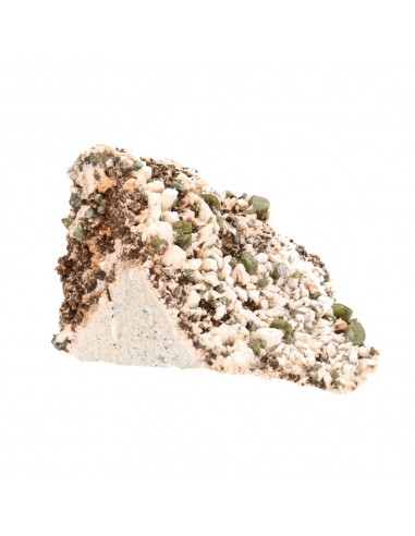 Titanite e Microclino in natura (A)