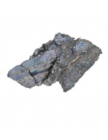 Platino nativo su bornite grezza (B)