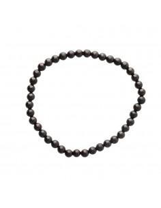 Bracciale di giada nera 4mm 2