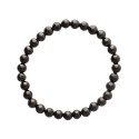 Bracelet en jais de 6 mm