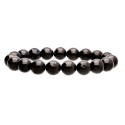 Bracciale in Ossidiana 10mm