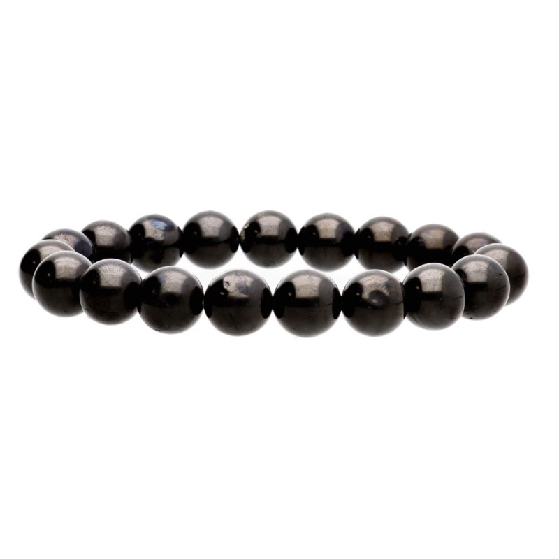 Bracciale in Ossidiana 10mm
