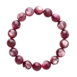 Bracciale in Lepidolite Viola 11mm