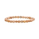 Pulseira de Adularia Pêssego 6mm