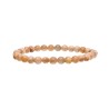 Bracelet Adularia pêche 6mm