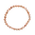 Bracciale di Adularia Pesca 6mm