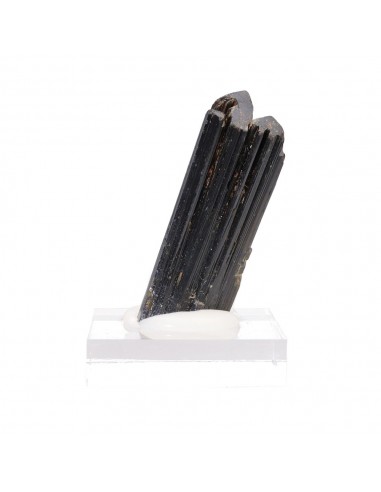 Tormalina marrone chiaro grezza con...