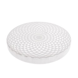 Piastra Circolare di Selenite Geometria Extra