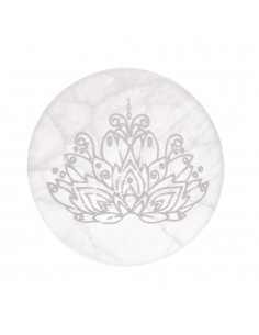 Placa circular de selenite...