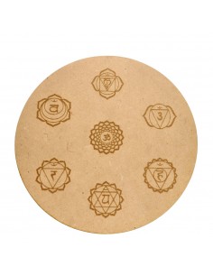 Pendule en bois Chakra...