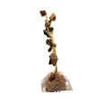 Albero di Occhio di Tigre con Base di Orgonite