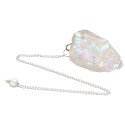 Pêndulo de Quartzo Branco Bruto Aqua Aura (BRU1)