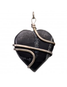 Ciondolo Cuore di Shungite...