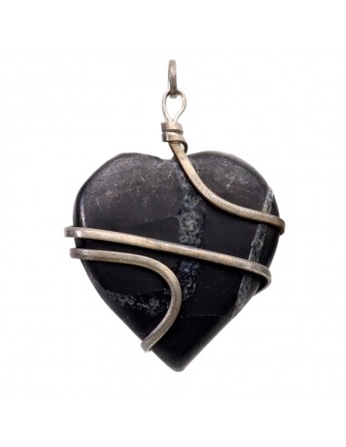Ciondolo Cuore di Shungite in...