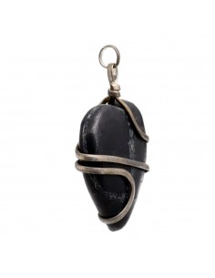 Pendentif coeur en shungite... 2