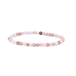 Bracciale in Adularia Sfera Liscia 4mm