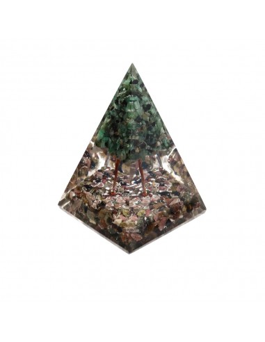 Piramide in orgonite di tormalina...