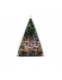 Piramide in orgonite di...