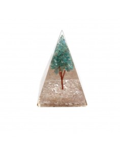 Piramide in orgonite di...